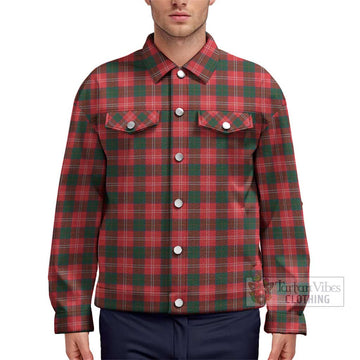 Chisholm Modern Tartan Unisex Lapel Cotton Jacket