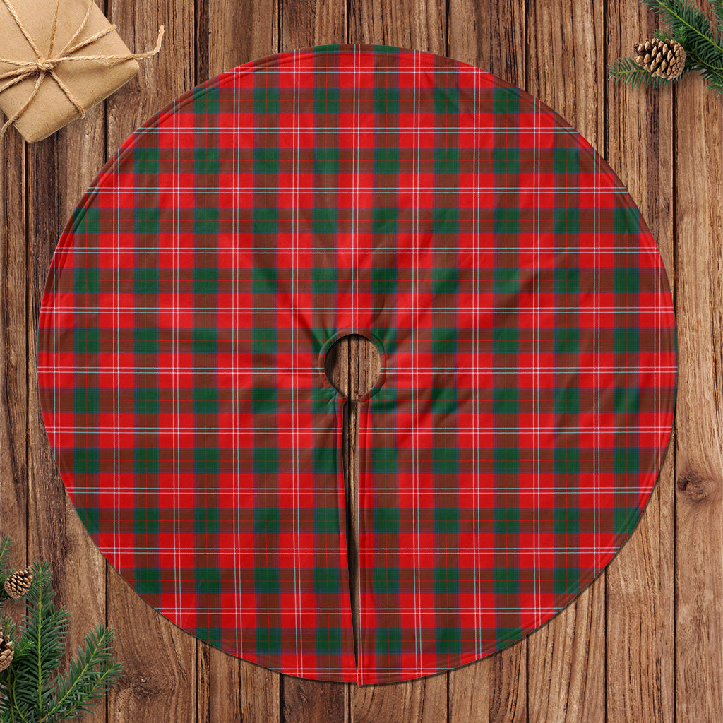 Chisholm Modern Tartan Christmas Tree Skirt - Tartanvibesclothing