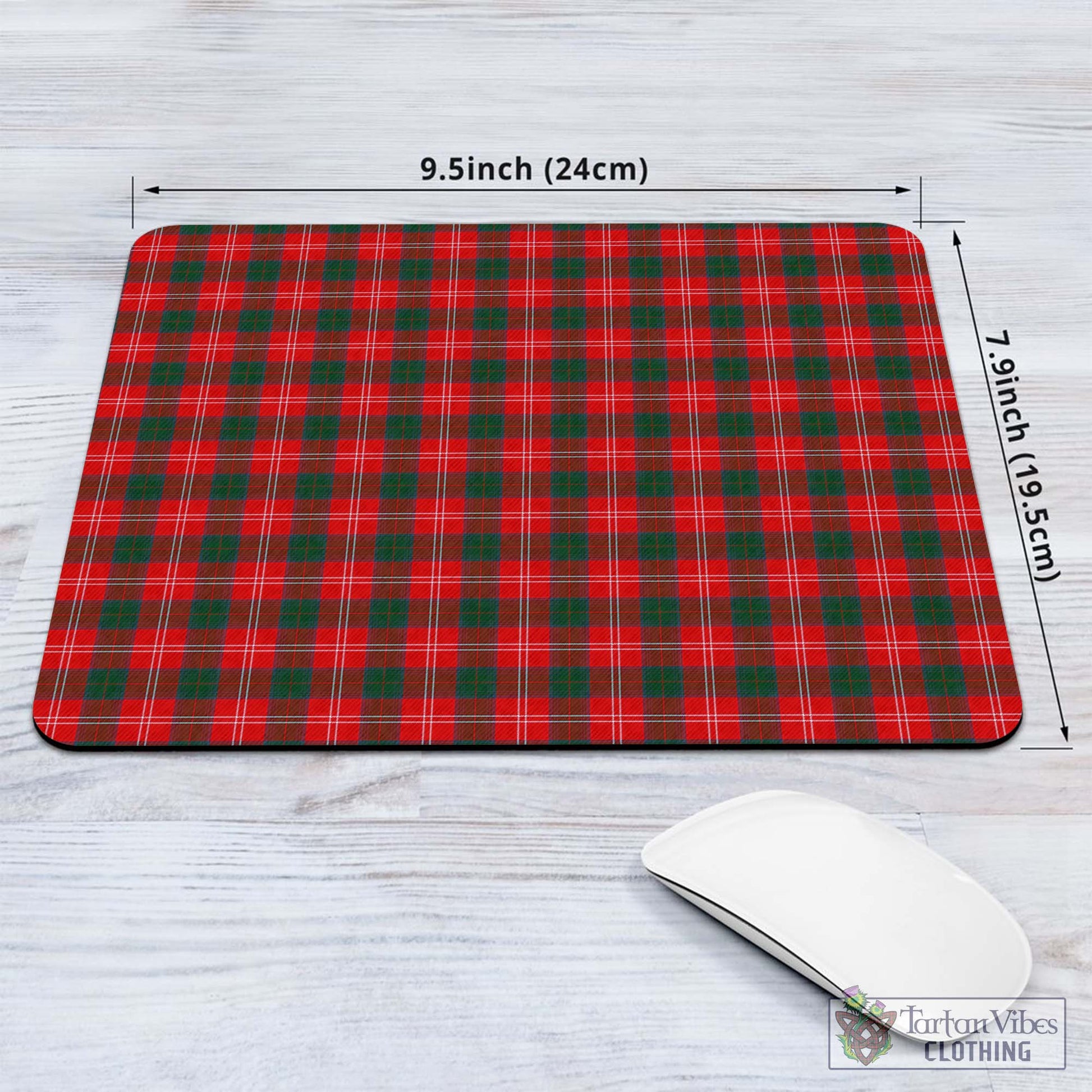 Tartan Vibes Clothing Chisholm Modern Tartan Mouse Pad