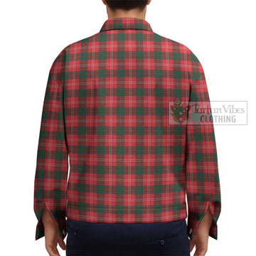 Chisholm Modern Tartan Unisex Lapel Cotton Jacket