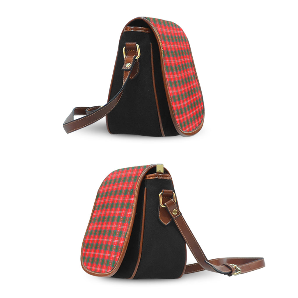 Chisholm Modern Tartan Saddle Bag - Tartan Vibes Clothing