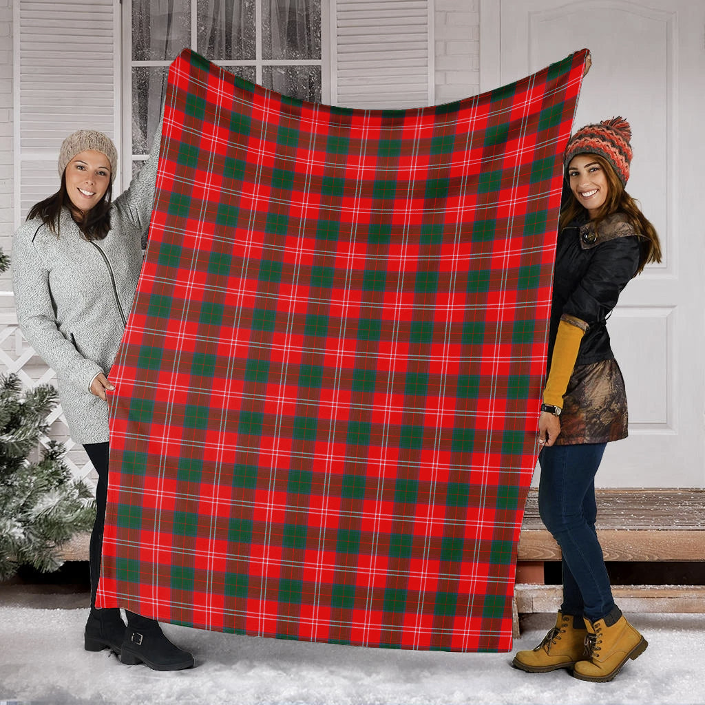 Chisholm Modern Tartan Blanket - Tartan Vibes Clothing