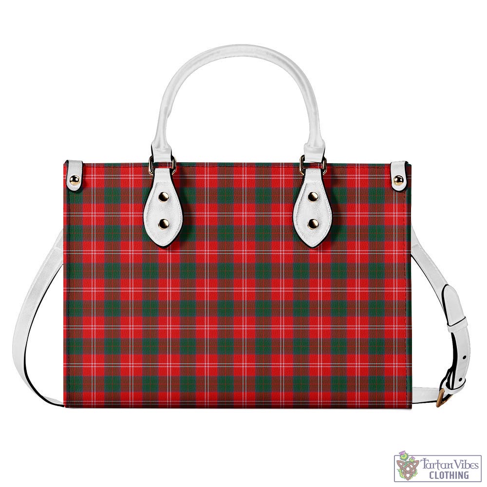 Tartan Vibes Clothing Chisholm Modern Tartan Luxury Leather Handbags