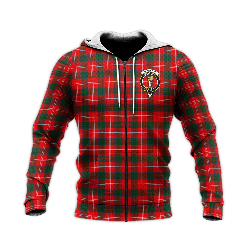 chisholm-modern-tartan-knitted-hoodie-with-family-crest