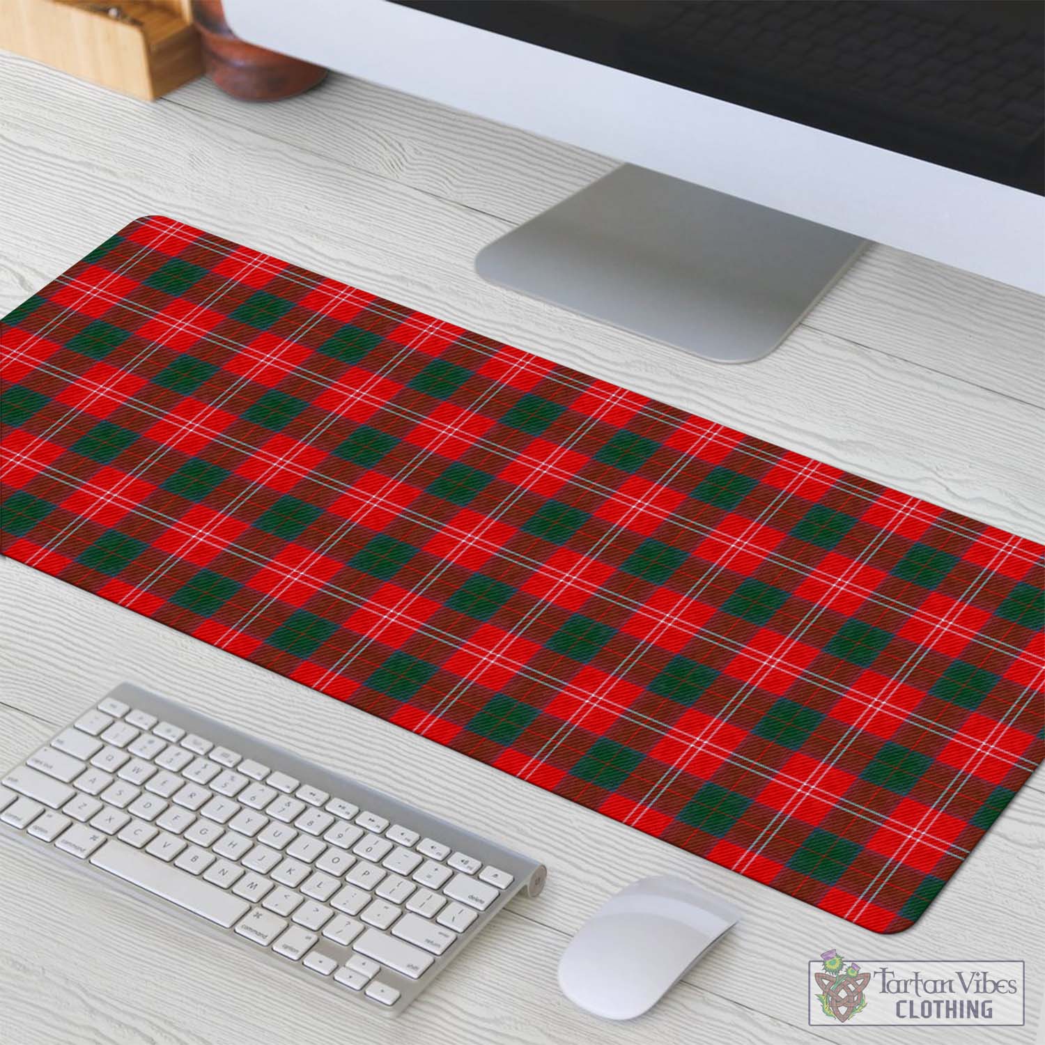 Tartan Vibes Clothing Chisholm Modern Tartan Mouse Pad