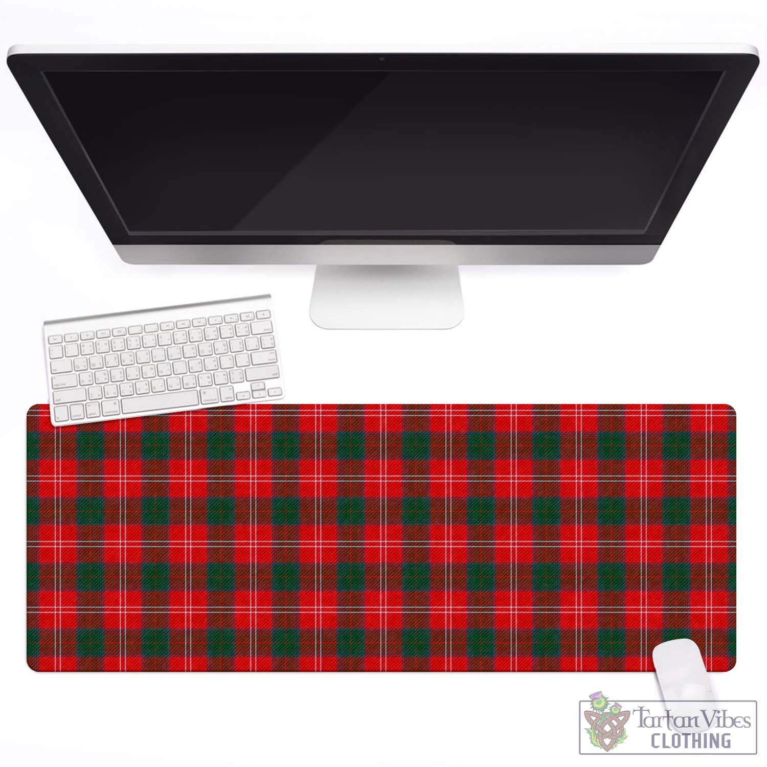 Tartan Vibes Clothing Chisholm Modern Tartan Mouse Pad