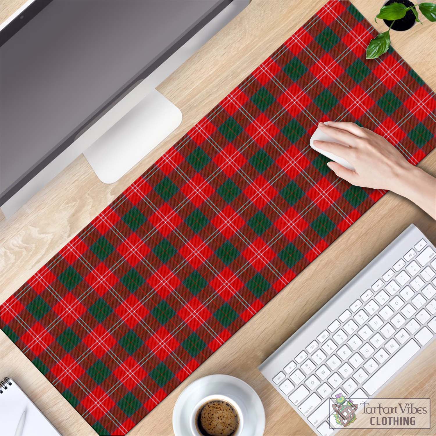 Tartan Vibes Clothing Chisholm Modern Tartan Mouse Pad