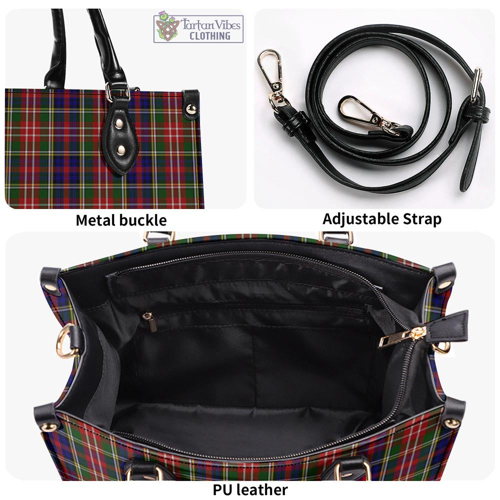 Tartan Vibes Clothing Christie Tartan Luxury Leather Handbags