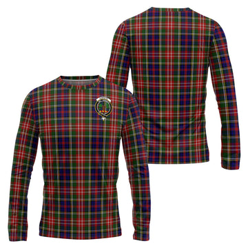 Christie Tartan Long Sleeve T-Shirt with Family Crest