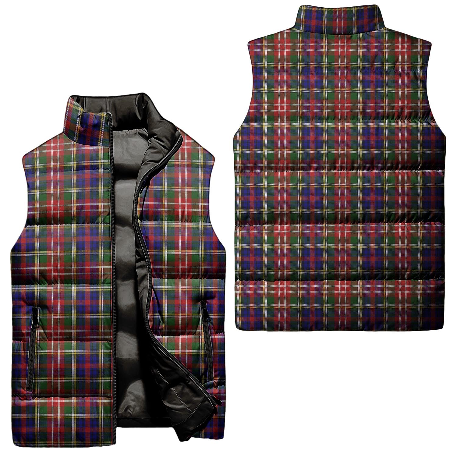 Christie Tartan Sleeveless Puffer Jacket Unisex - Tartanvibesclothing