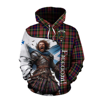 Christie Crest Tartan Cotton Hoodie Inspired by the Freedom of Scottish Warrior