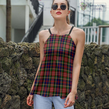 Christie Tartan Loose Halter Neck Camisole