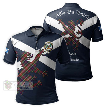 Christie Tartan Lion Rampant Polo Shirt Proudly Display Your Heritage with Alba Gu Brath and Clan Name