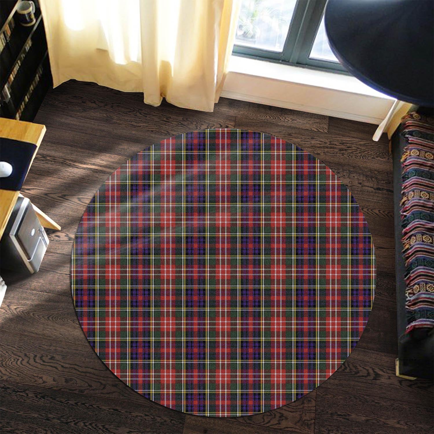 Christie Tartan Round Rug - Tartanvibesclothing