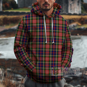 Christie Tartan Cotton Hoodie