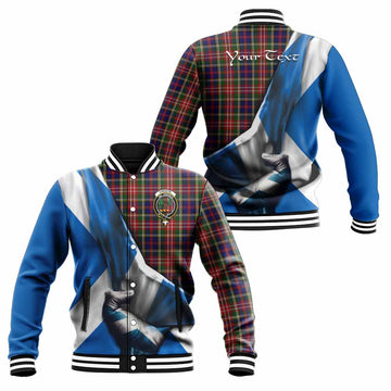 Christie Tartan Baseball Jacket with Family Crest Scotland Patriotic Style