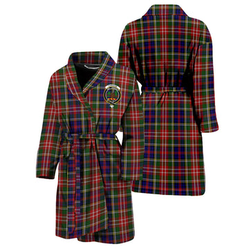 Christie Tartan Bathrobe with Family Crest