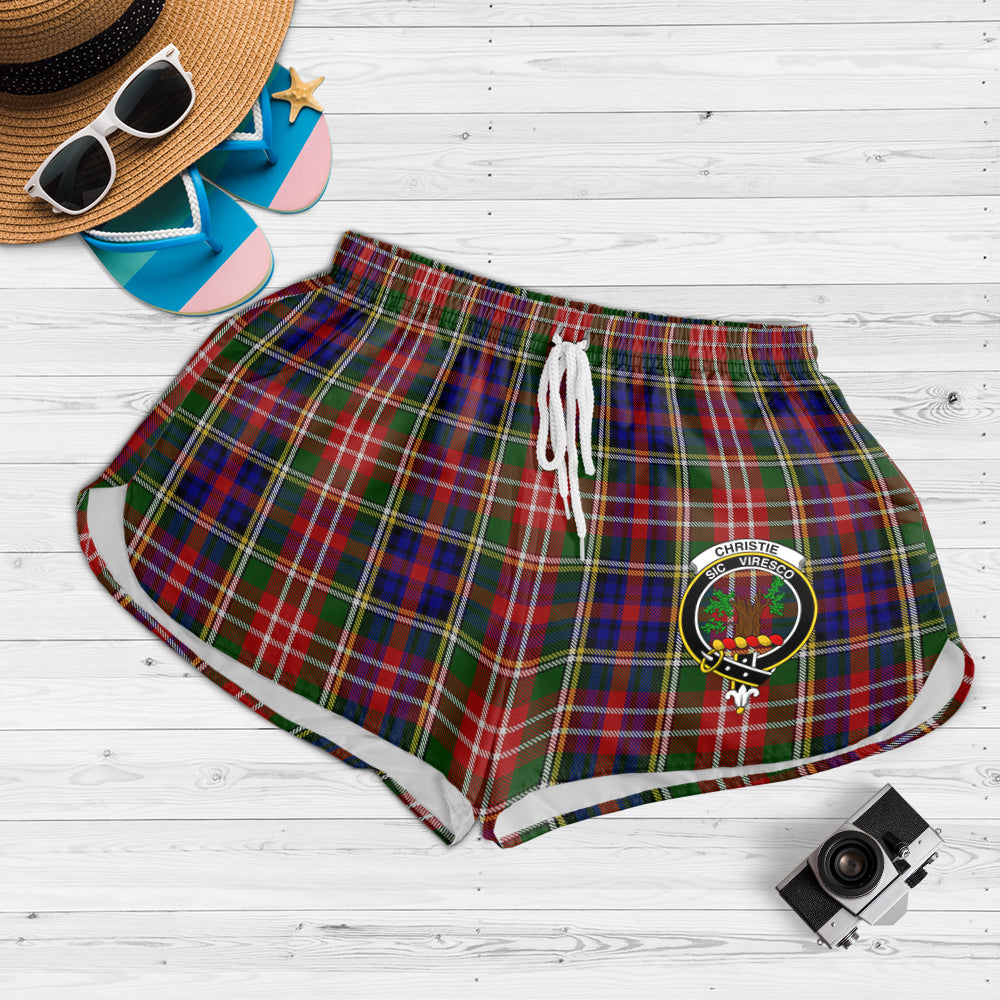 christie-tartan-womens-shorts-with-family-crest