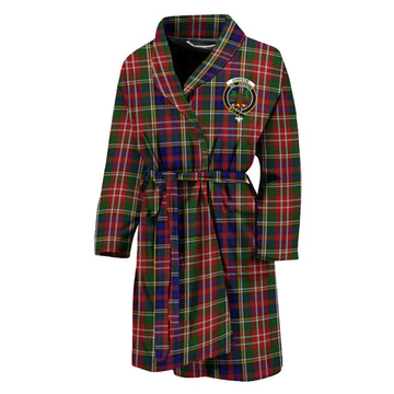 Christie Tartan Bathrobe with Family Crest