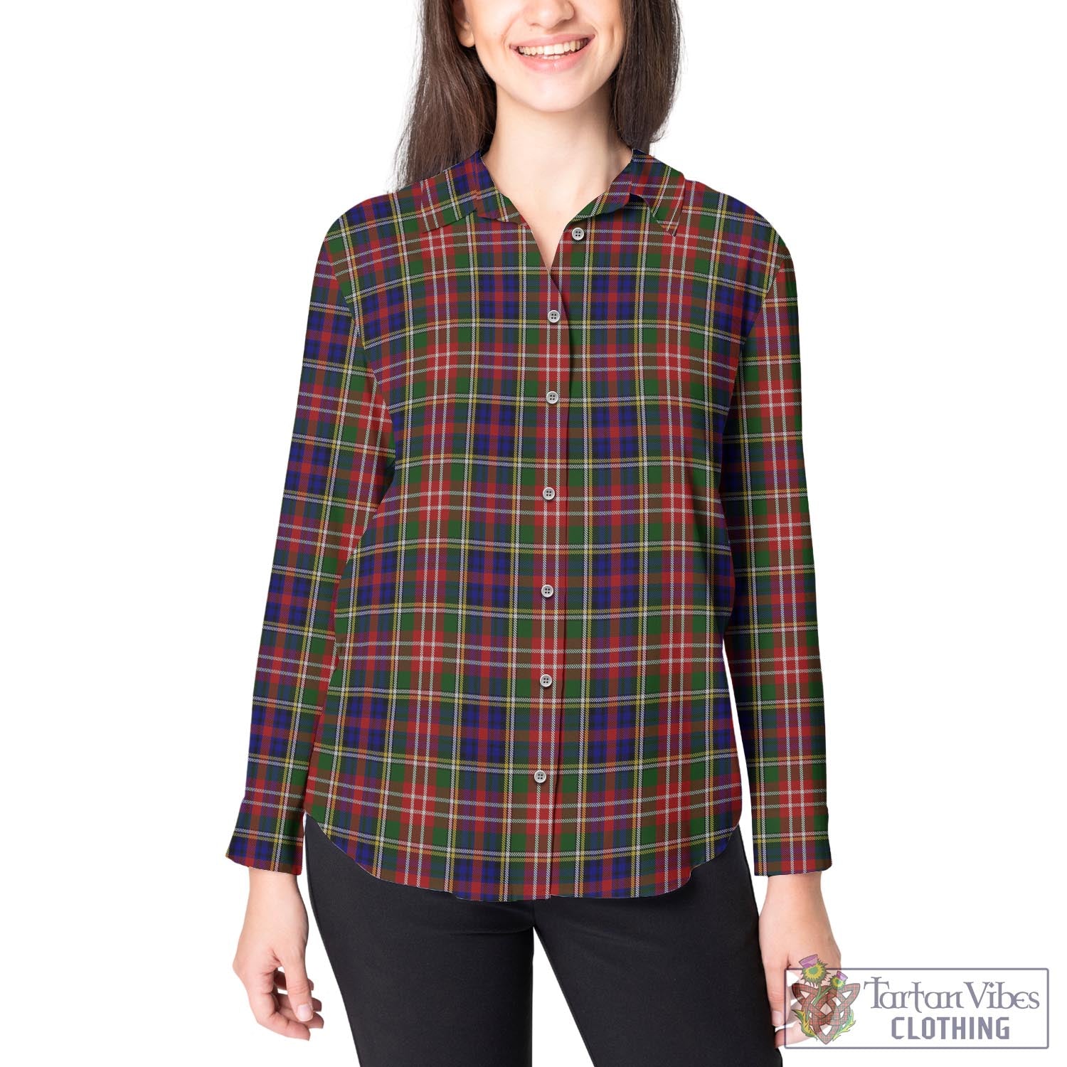 Christie Tartan Womens Casual Shirt