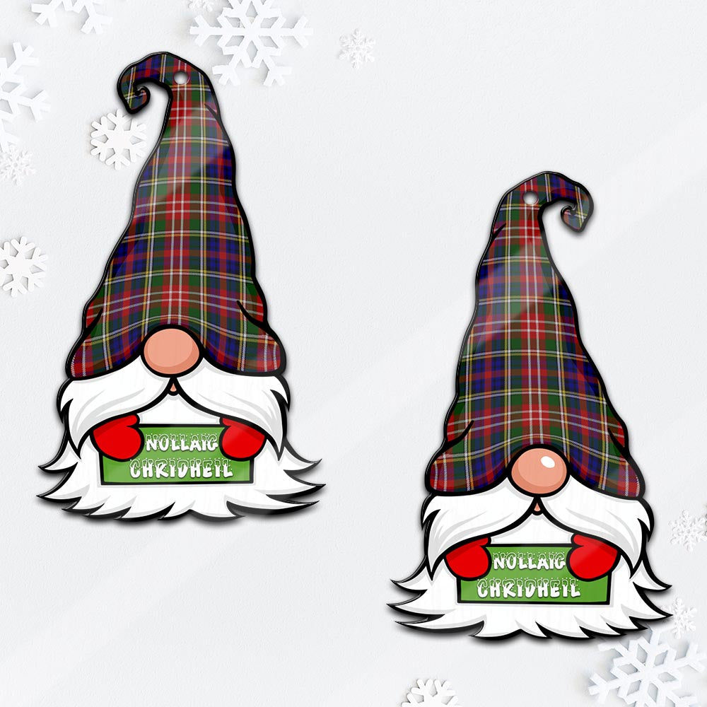 Christie Gnome Christmas Ornament with His Tartan Christmas Hat - Tartan Vibes Clothing