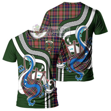 Christie Tartan T-Shirt with Epic Bagpipe Style