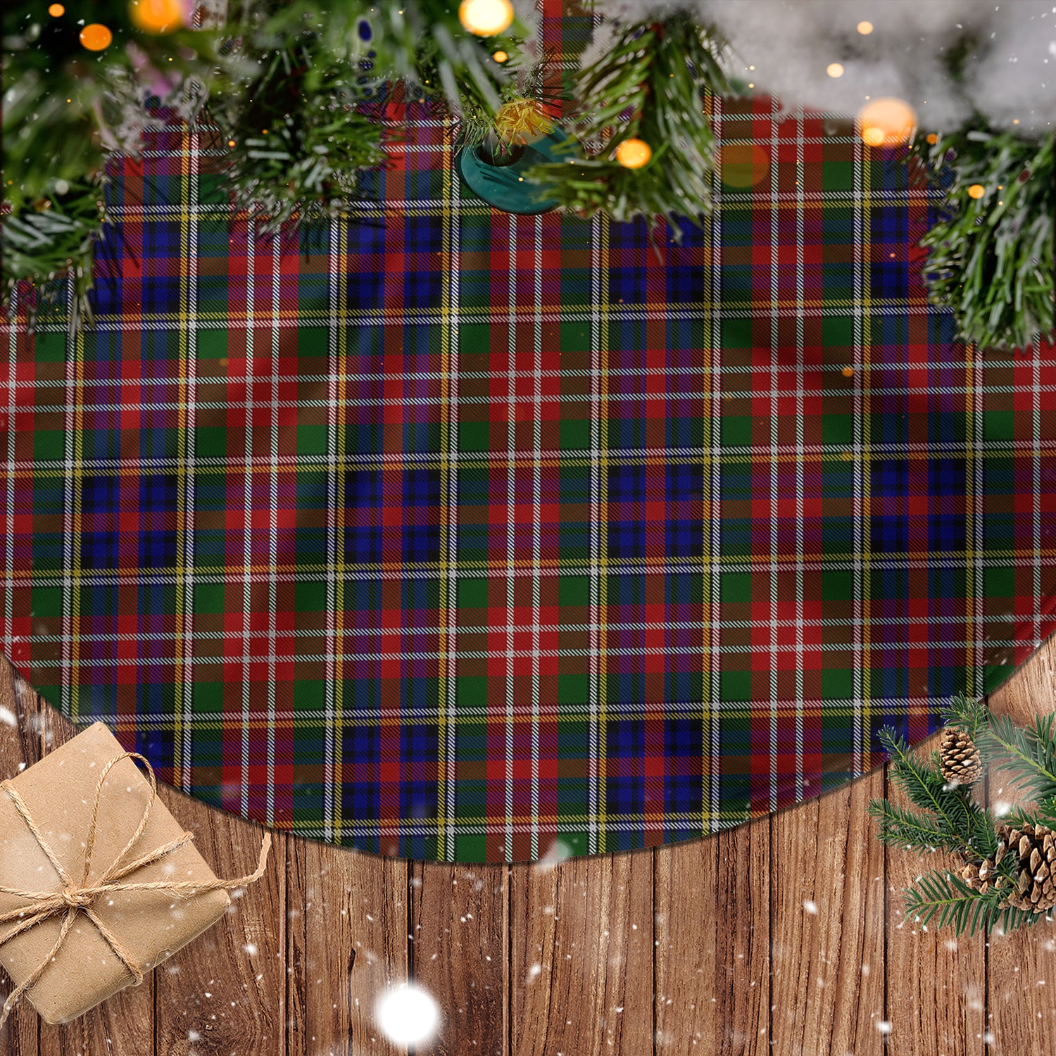 Christie Tartan Christmas Tree Skirt - Tartanvibesclothing