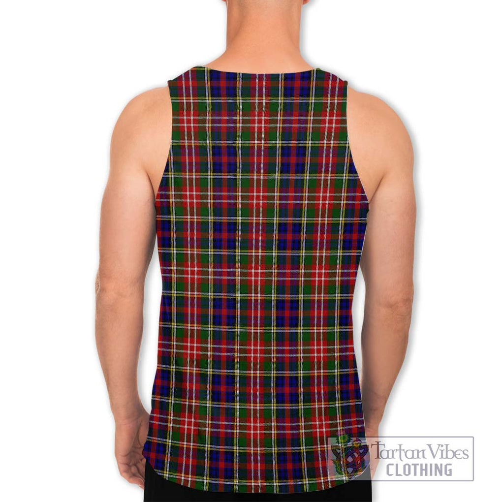 Christie Tartan Men's Tank Top with Family Crest DNA In Me Style - Tartanvibesclothing Shop