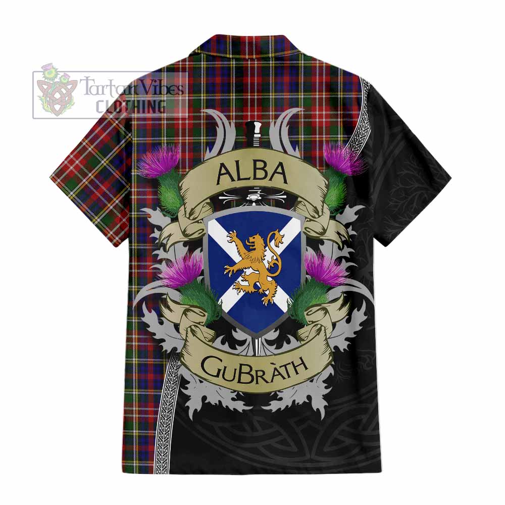 Christie Tartan Family Crest Hawaiian Shirt Lion Rampant Royal Thistle Shield Celtic Inspired - Tartan Vibes Clothing