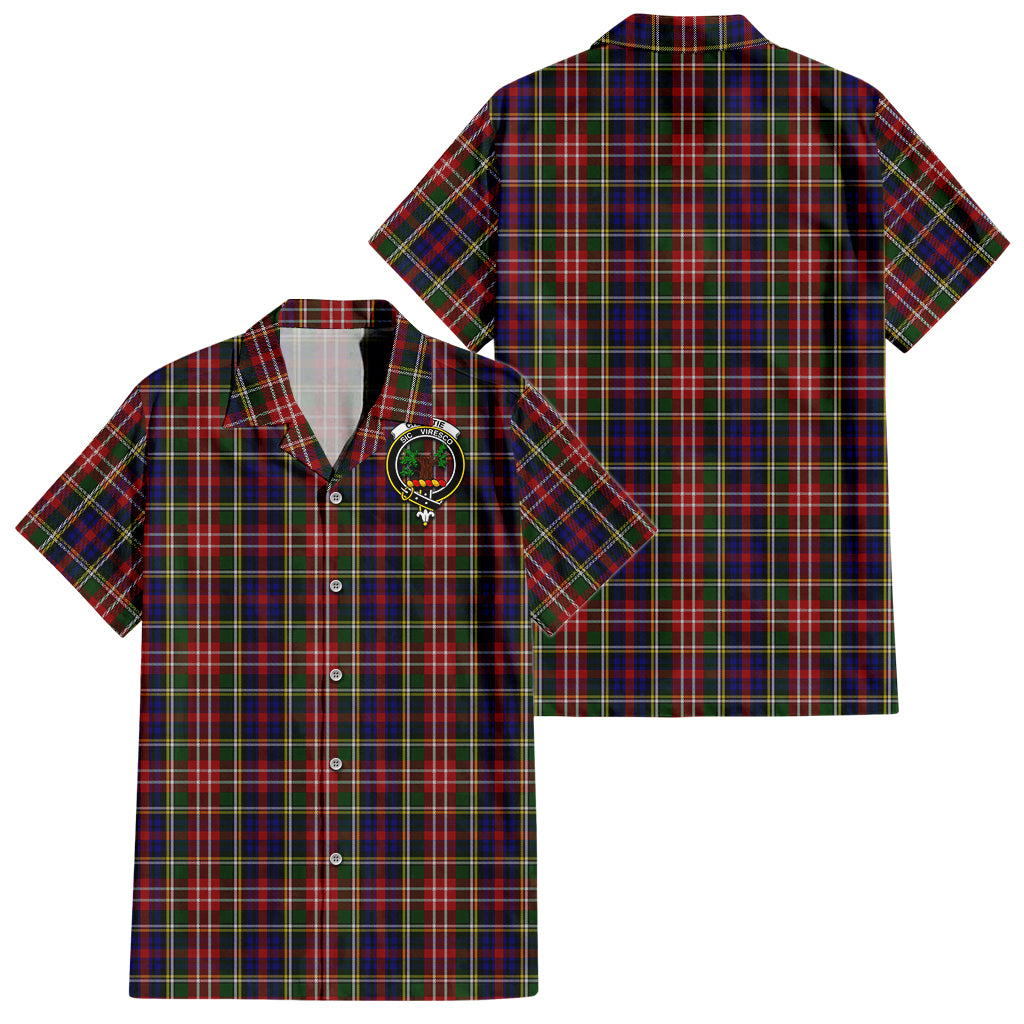 christie-tartan-short-sleeve-button-down-shirt-with-family-crest