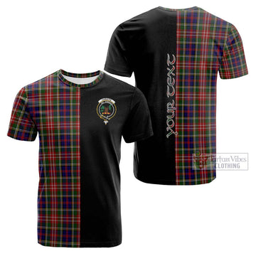 Christie Tartan Cotton T-shirt with Family Crest and Half Of Me Style