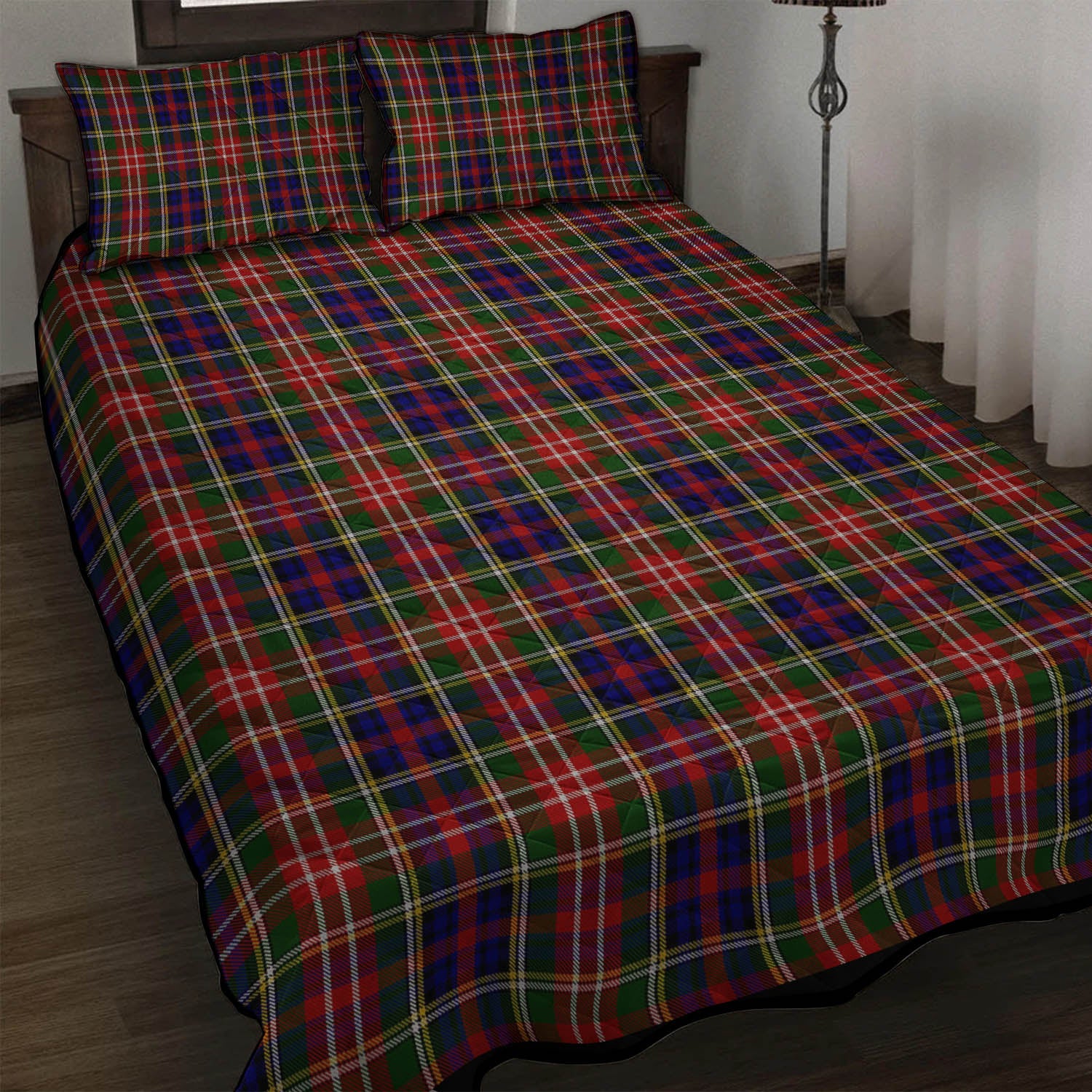 Christie Tartan Quilt Bed Set - Tartan Vibes Clothing