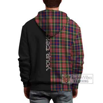 Christie Tartan Hoodie with Family Crest and Half Of Me Style