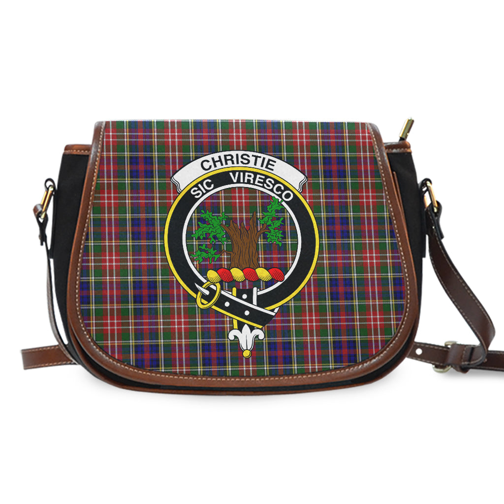 Christie Tartan Saddle Bag with Family Crest - Tartan Vibes Clothing