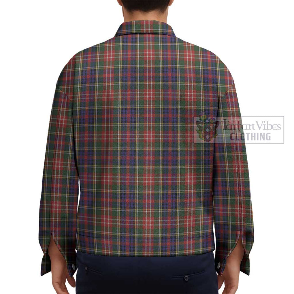 Christie Tartan Unisex Lapel Cotton Jacket - Tartan Vibes Clothing