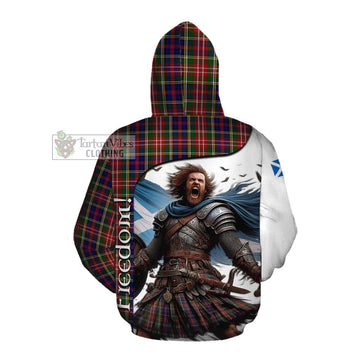 Christie Crest Tartan Cotton Hoodie Inspired by the Freedom of Scottish Warrior