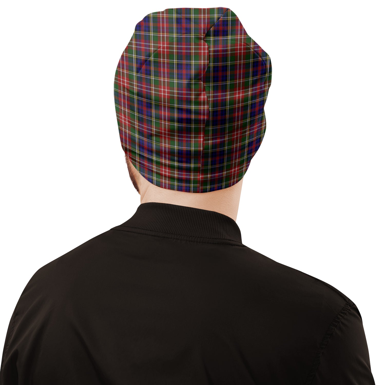 Christie Tartan Beanies Hat with Family Crest - Tartan Vibes Clothing