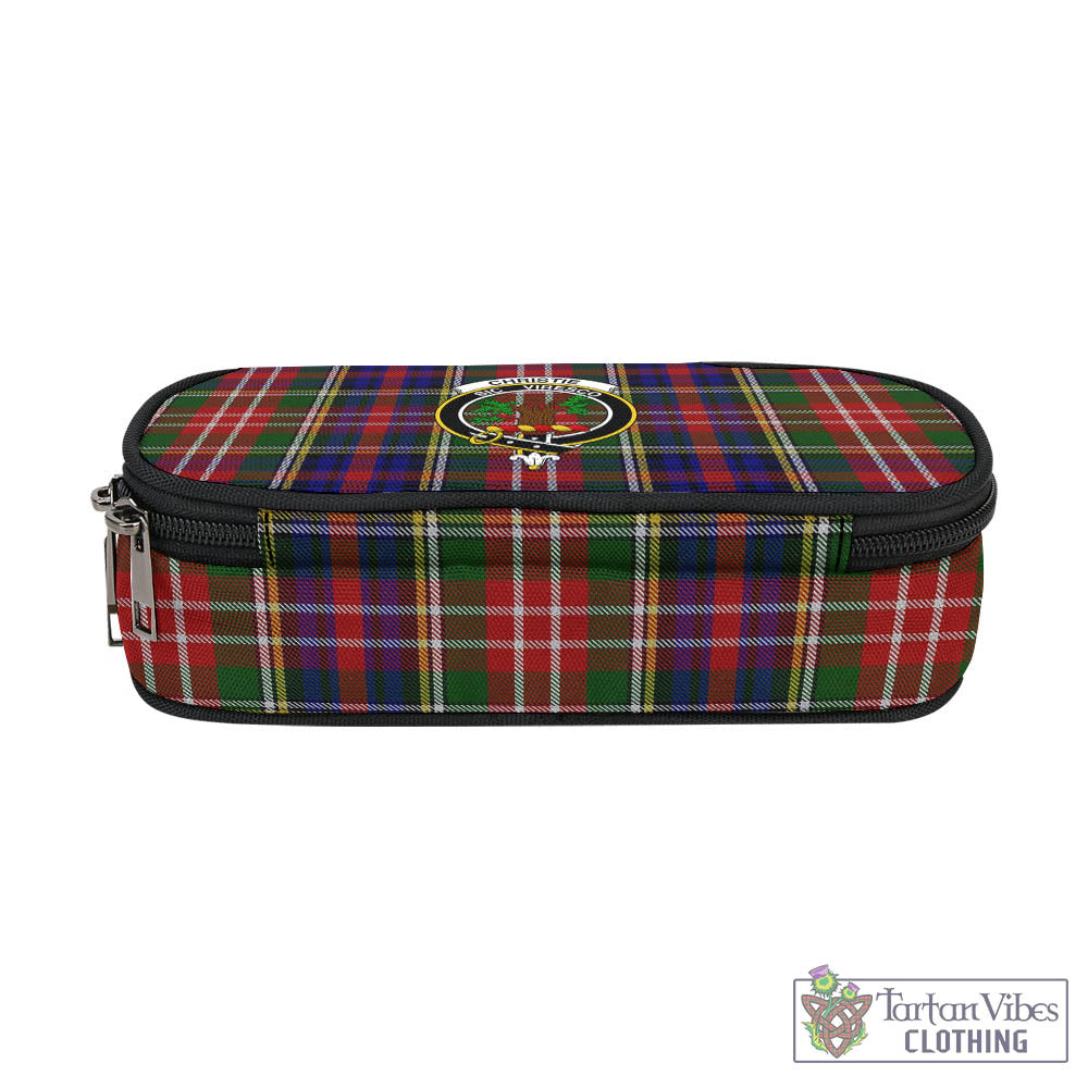 Tartan Vibes Clothing Christie Tartan Pen and Pencil Case with Family Crest