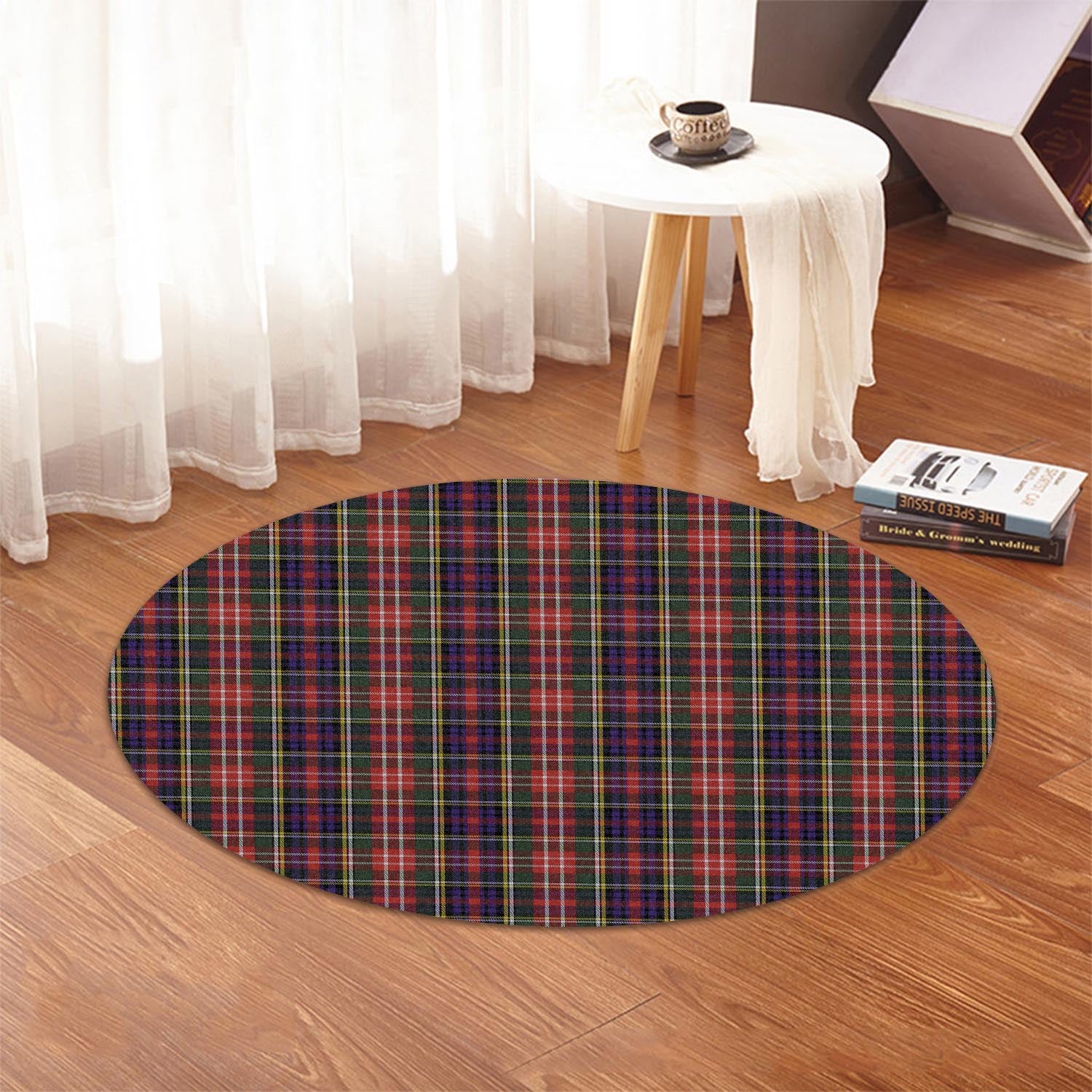 Christie Tartan Round Rug - Tartanvibesclothing