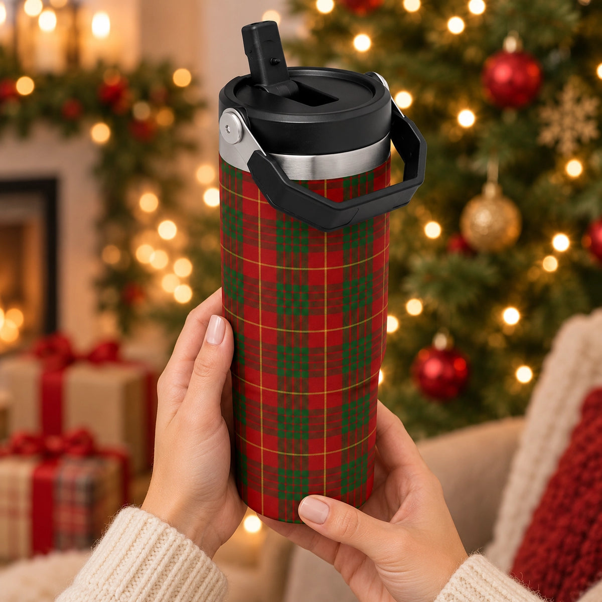 Christmas Gift - Tartan Tumbler