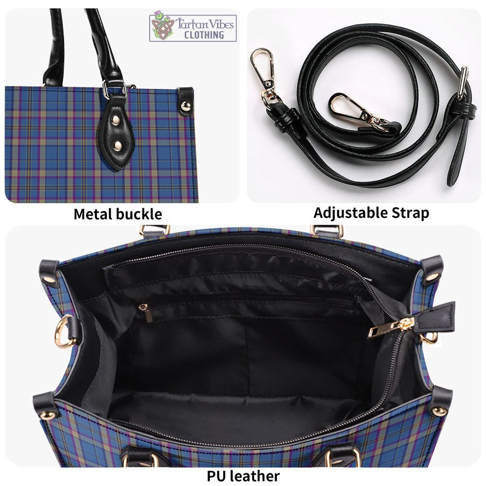 Tartan Vibes Clothing Cian Tartan Luxury Leather Handbags