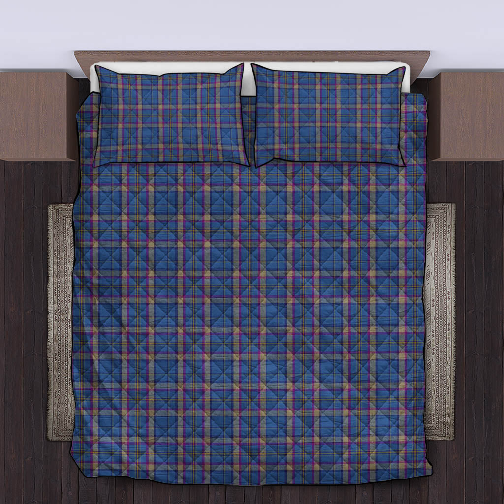 Cian Tartan Quilt Bed Set King - Tartan Vibes Clothing