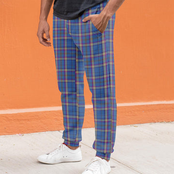 Cian Tartan Joggers Pants