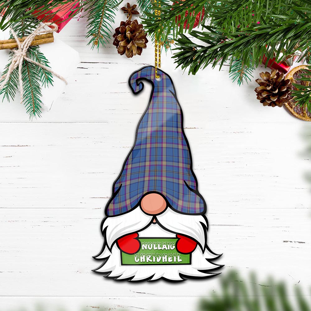 Cian Gnome Christmas Ornament with His Tartan Christmas Hat - Tartan Vibes Clothing