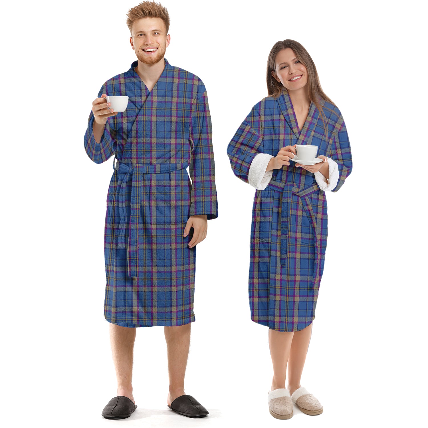 Cian Tartan Bathrobe Unisex S - Tartan Vibes Clothing