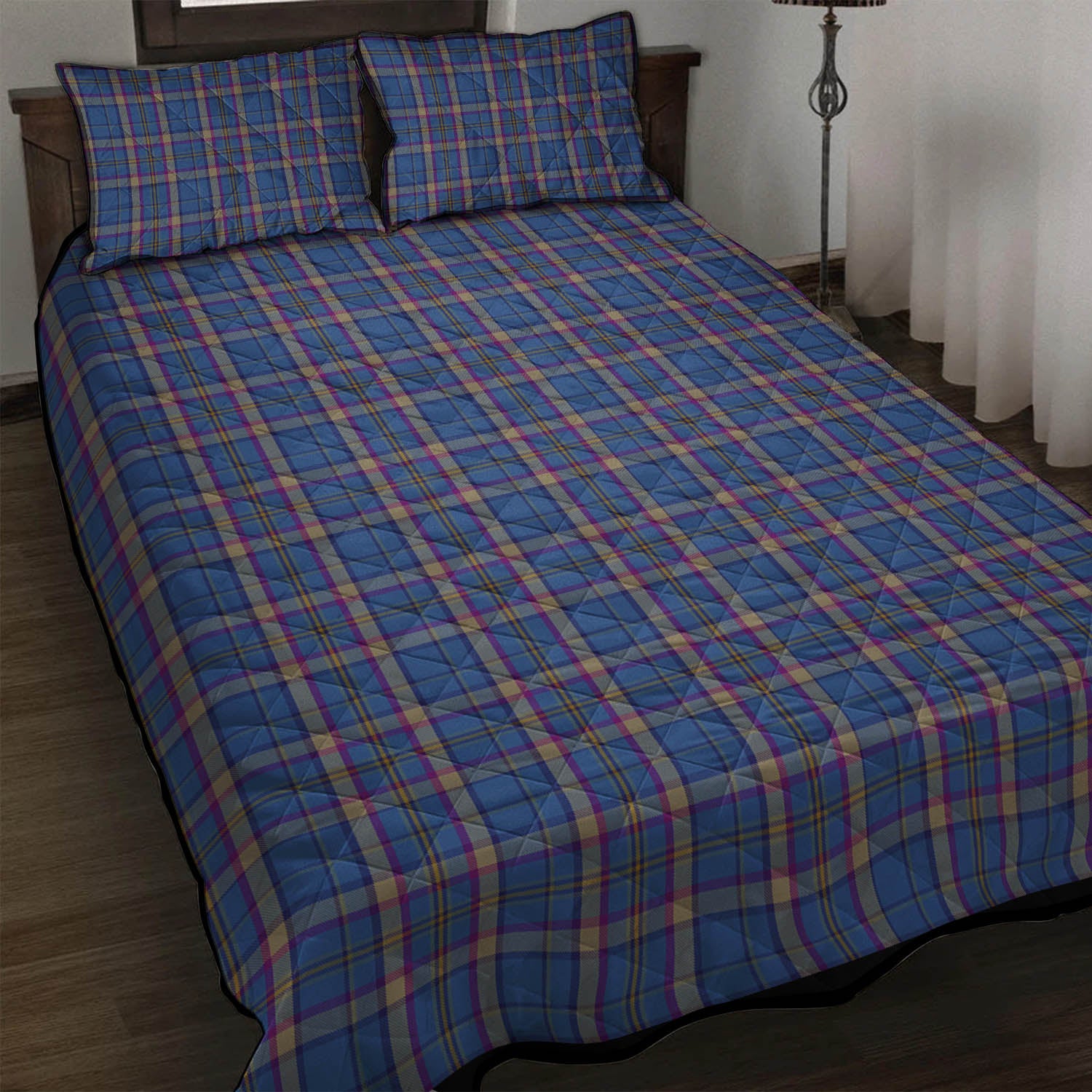 Cian Tartan Quilt Bed Set - Tartan Vibes Clothing