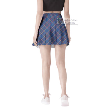 Cian Tartan Women's Plated Mini Skirt