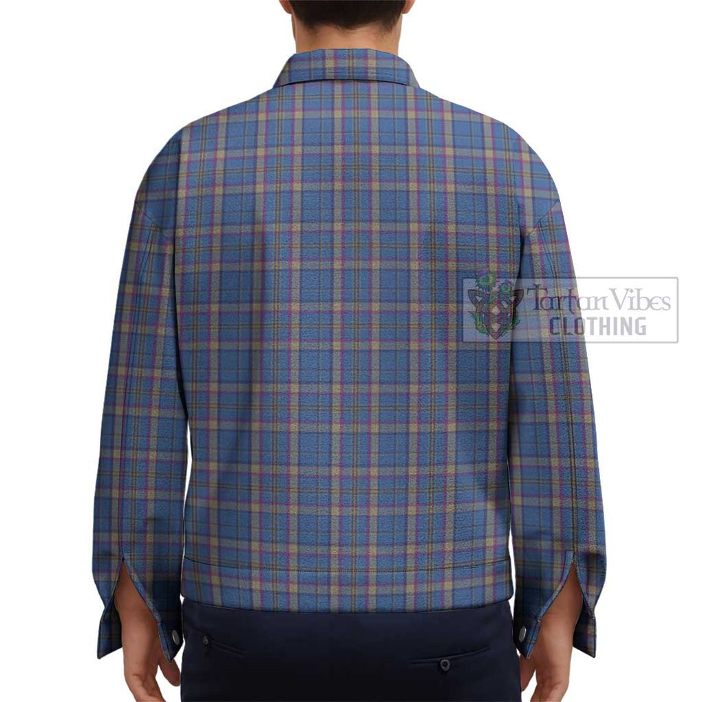 Cian Tartan Unisex Lapel Cotton Jacket - Tartan Vibes Clothing