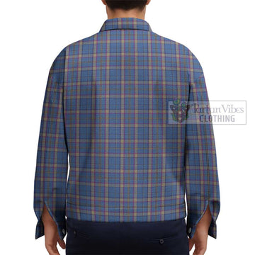 Cian Tartan Unisex Lapel Cotton Jacket