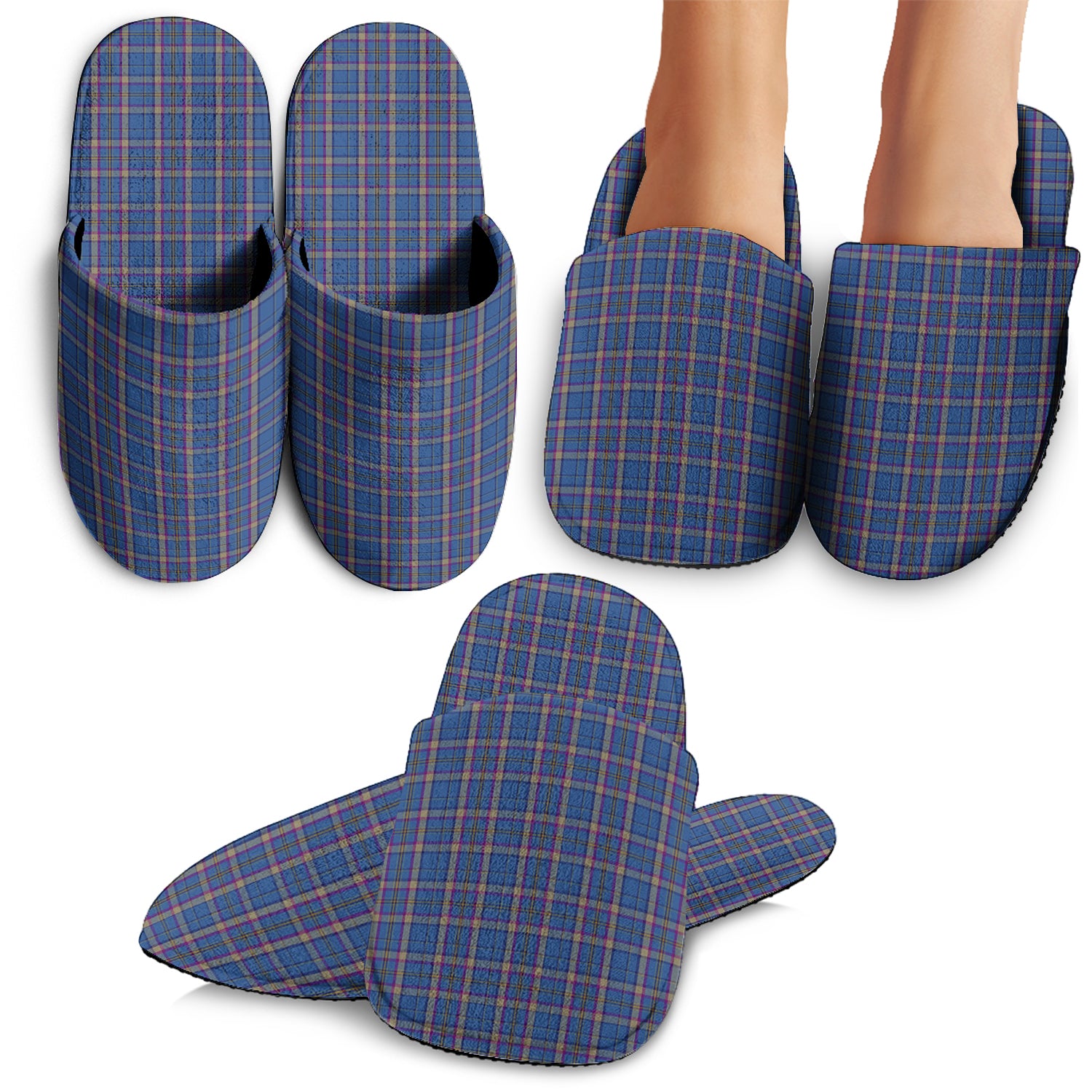 Cian Tartan Home Slippers - Tartanvibesclothing